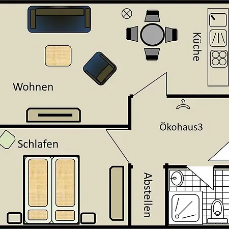 Oekohaus 3 Appartement