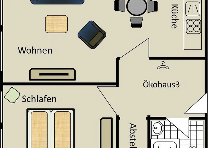 Oekohaus 3 Apartamento